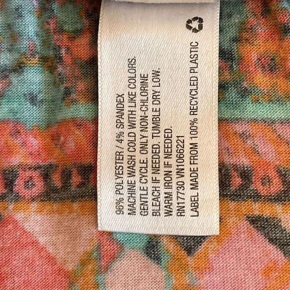 Mossimo Supply & Co Bohemian Aztec Tribal Festivals Multicolor Maxi Women’s Skir - Picture 8 of 10